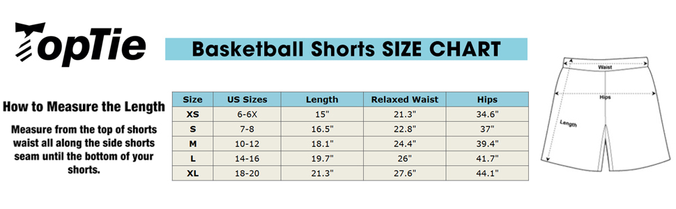 TOPTIE Custom Big Boys Athletic Basketball Shorts Personalized Running Shorts with Pockets