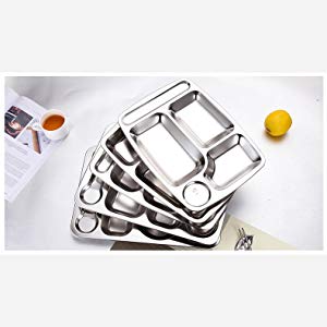 Aspire Fast Food Tray Lunch Container with Multiple Compartment, 1 Pc