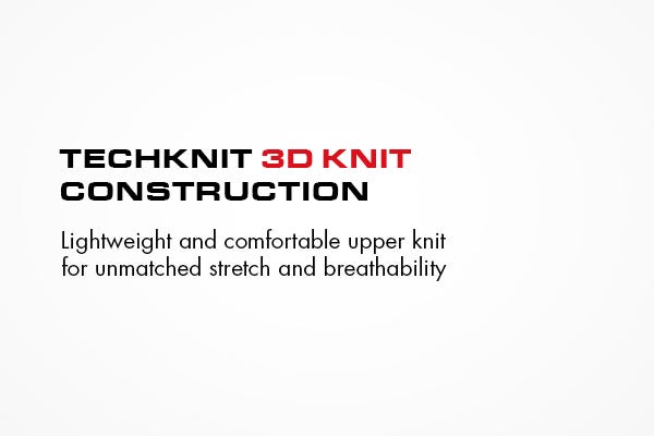 TECHKNIT 3D KNIT CONSTRUCTION