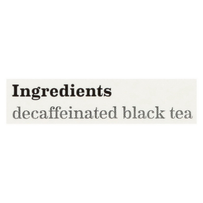 Bigelow Tea English Teatime Decaffeinated Black Tea - Case of 6 - 20 Bags