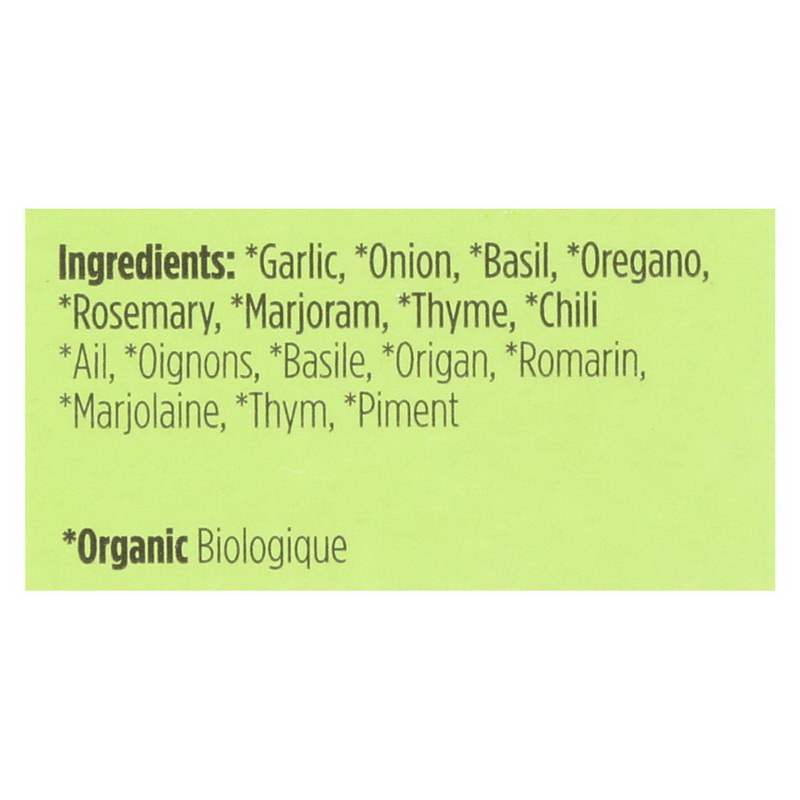 Spicely Organics - Organic Italian Seasoning - Case of 6 - 0.1 oz.