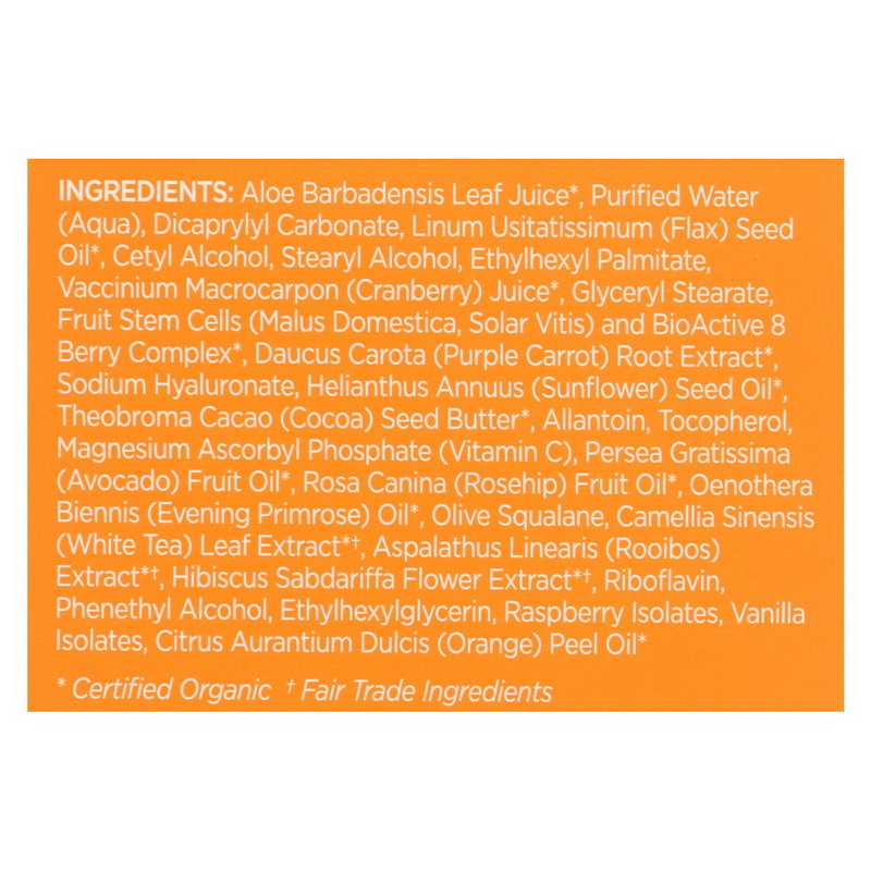 Andalou Naturals Luminous Night Cream Purple Carrot + C - 1.7 oz