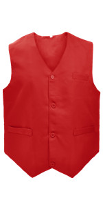TopTie Adult Mesh Volunteer Vest Activity Team Supermarket Vest With Pocket(5 Packs)