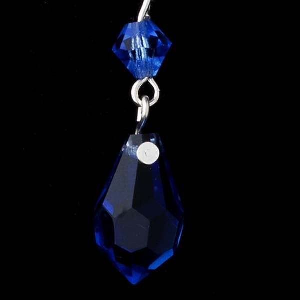Elegance by Carbonneau E-8354-Blue Earring 8354 Blue