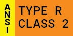 ANSI Type R Class 2 (FLUOR)