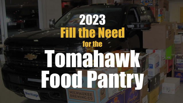 Fill the Need for the Tomahawk Food Pantry 2023