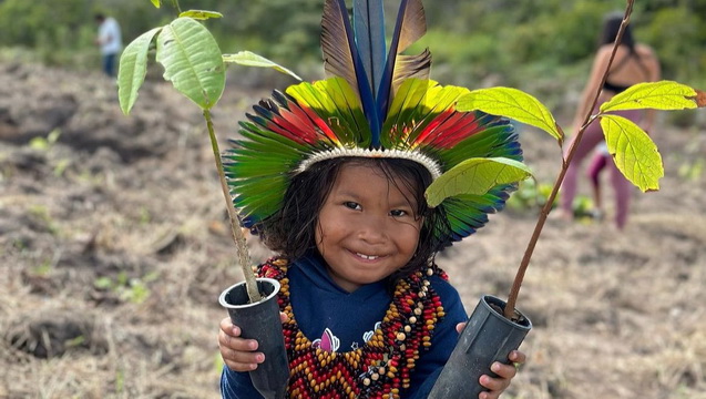 Seeds of Harmony: Planting trees with the Pataxó.