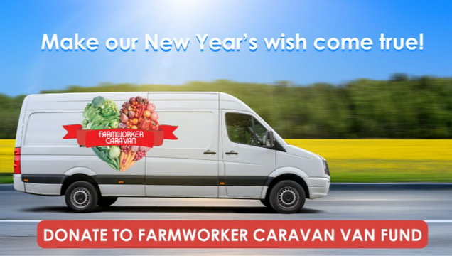 Van Fundraiser for  Farmworker Caravan
