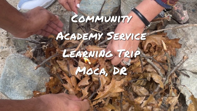 Community Academy Service Learning Trip