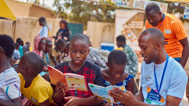 Supporting literacy and youth empowerment in Ghana