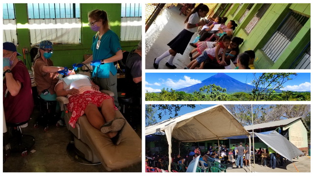 Rotary club medical mission in Oliveros, Guatemala