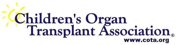 Cota Childrens Organ Transplant Association Inc