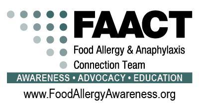 Food Allergy & Anaphylaxis Connection Team -FAACT