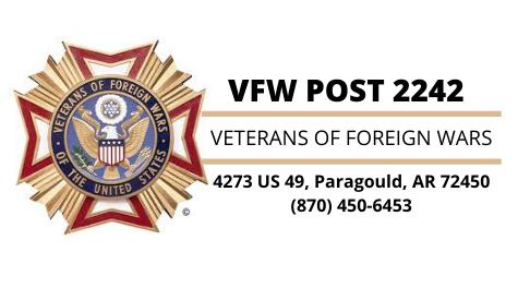 VETERANS OF FOREIGN WARS DEPARTMENT OF ARKANSAS