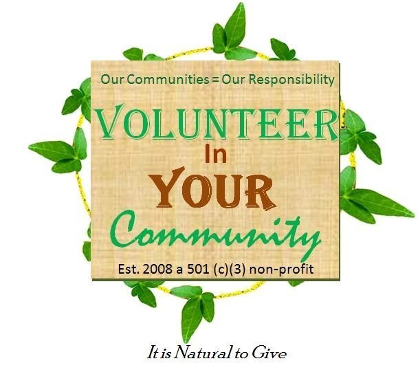 VOLUNTEER IN YOUR COMMUNITY INC