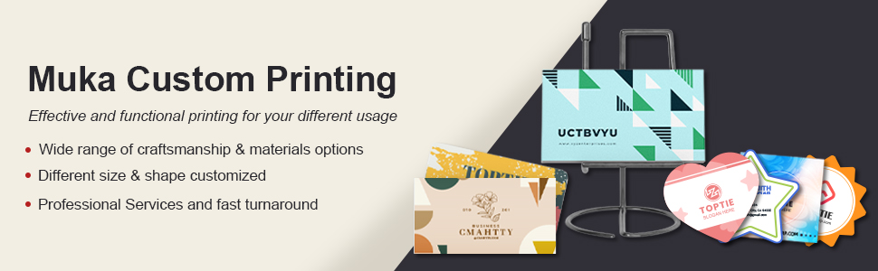 custom printed material request