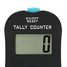 GOGO Electronic Tally Counter with Lanyard, 4 Digit LCD Counter Clickers, Count Up and Down and Resettable