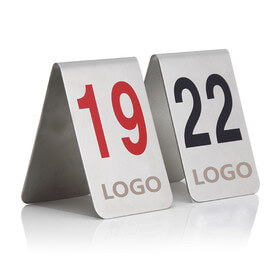 Custom Table Number Signs