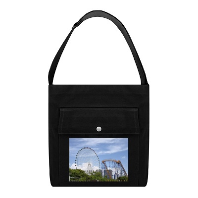 Muka Canvas Shoulder Crossbody Bag with Roomy Pocket, Travel Hobo Bag, Work Handbag