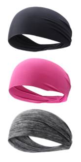 GOGO 100 Pieces Head Ties, Tie Headband, Tennis Sports Headbands Wholesale