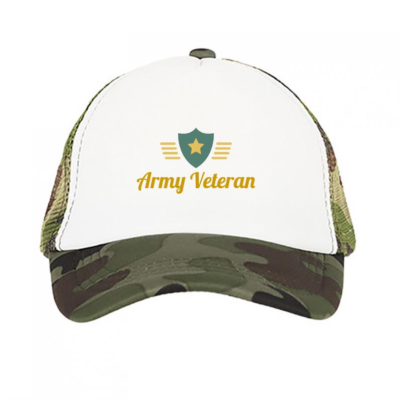 custom hat template for army