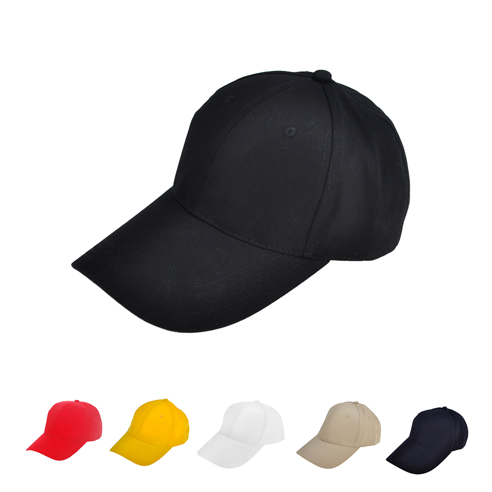 plain black dad hat