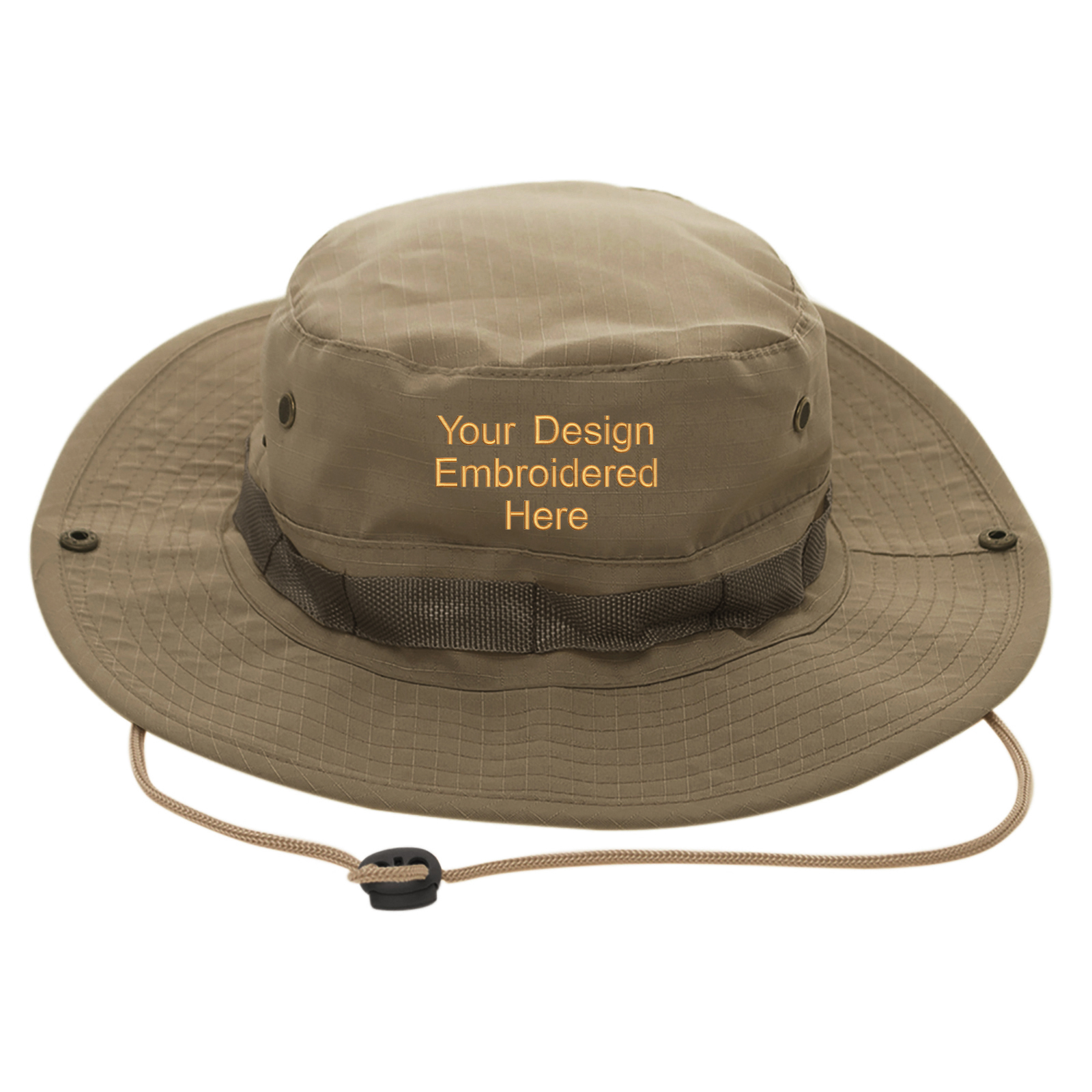 TOPTIE Custom Embroidery Boonie Sun Hat Summer Outdoor Fishing Bucket Cap with Chin Strap Wholesale Design Online Opentip