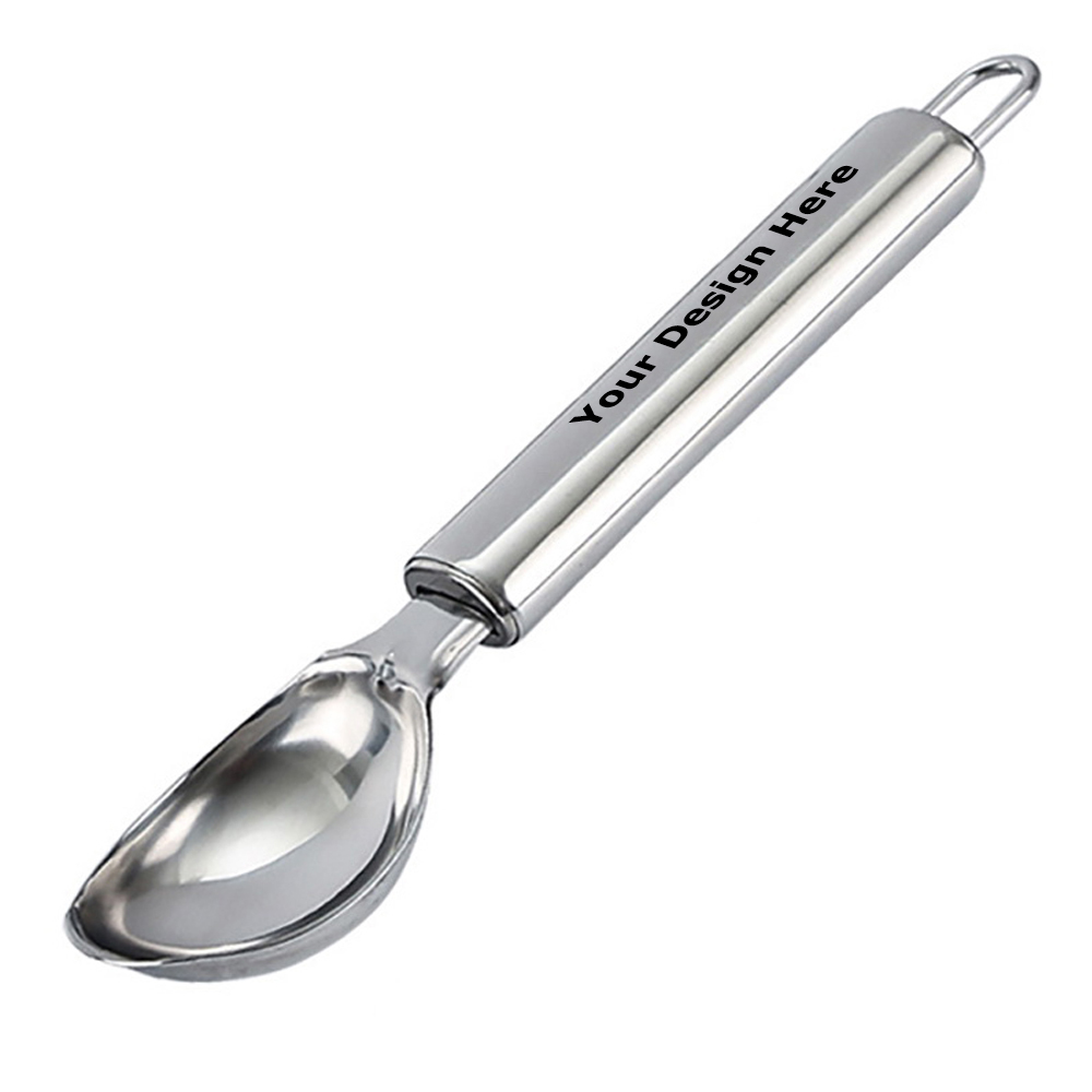 Aspire Stainless Steel Ice Cream Scoop, Ice Cream Spade Spoon, with Wood  Handle 