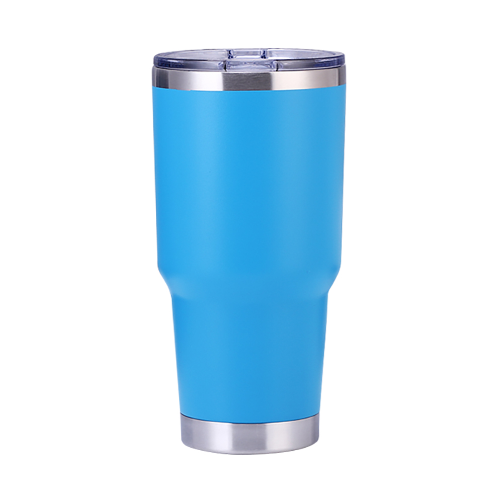 Aspire 30 Oz. Stainless Steel Tumbler, Durable Powder Coated Insulated  Travel Cup-Olive Green