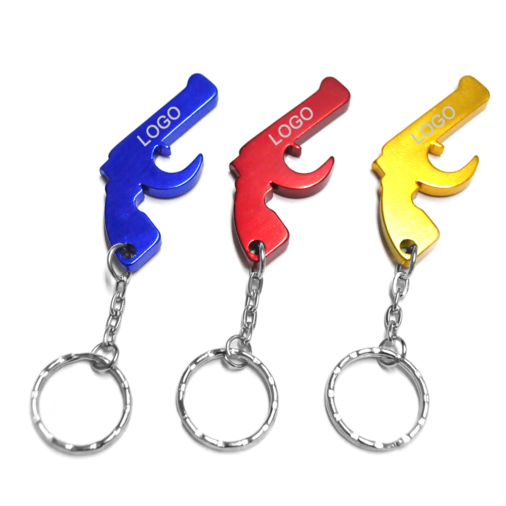 Aluminum Bottle Opener Custom Keychains