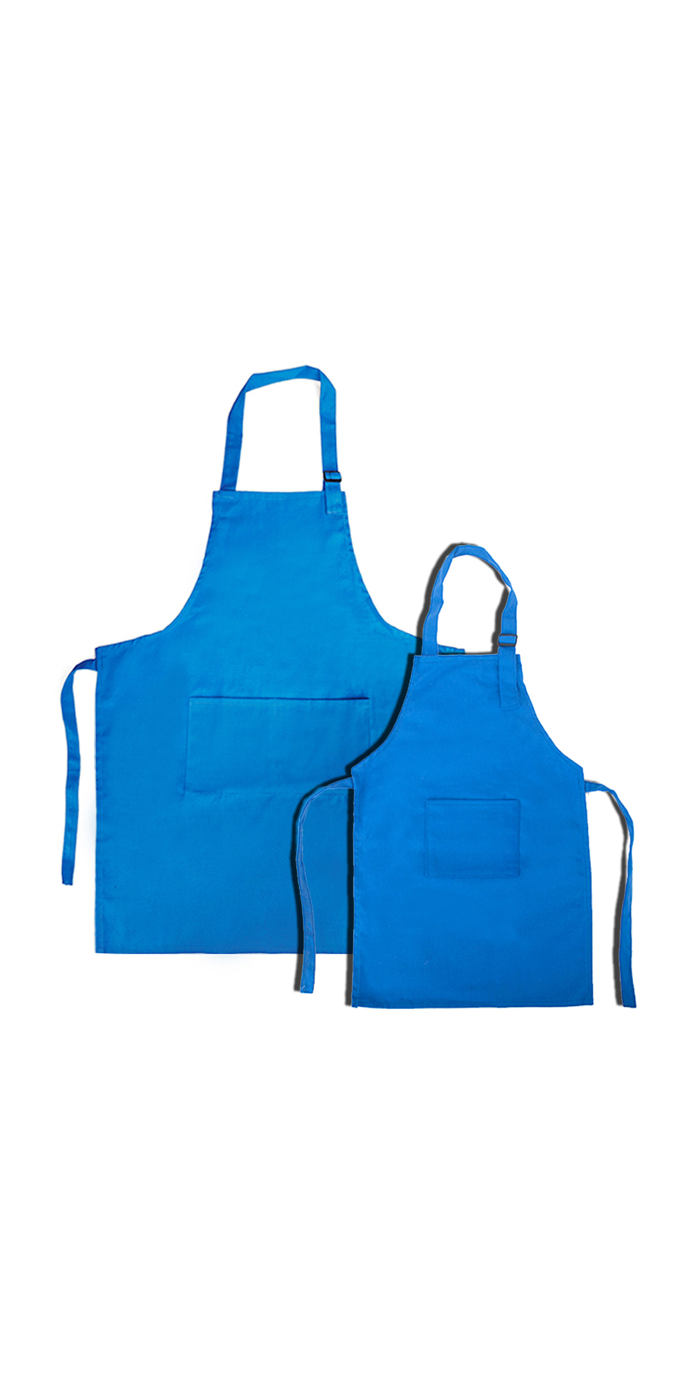 TOPTIE 6 Pack Kids Aprons with Pocket & Adjustable Strap, Child Chef Bib Apron for Kitchen Cooking Baking Painting