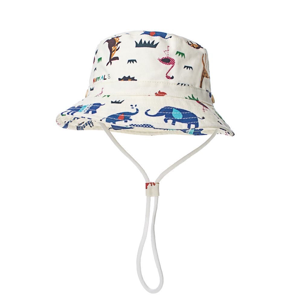 kids sun hat with chin strap