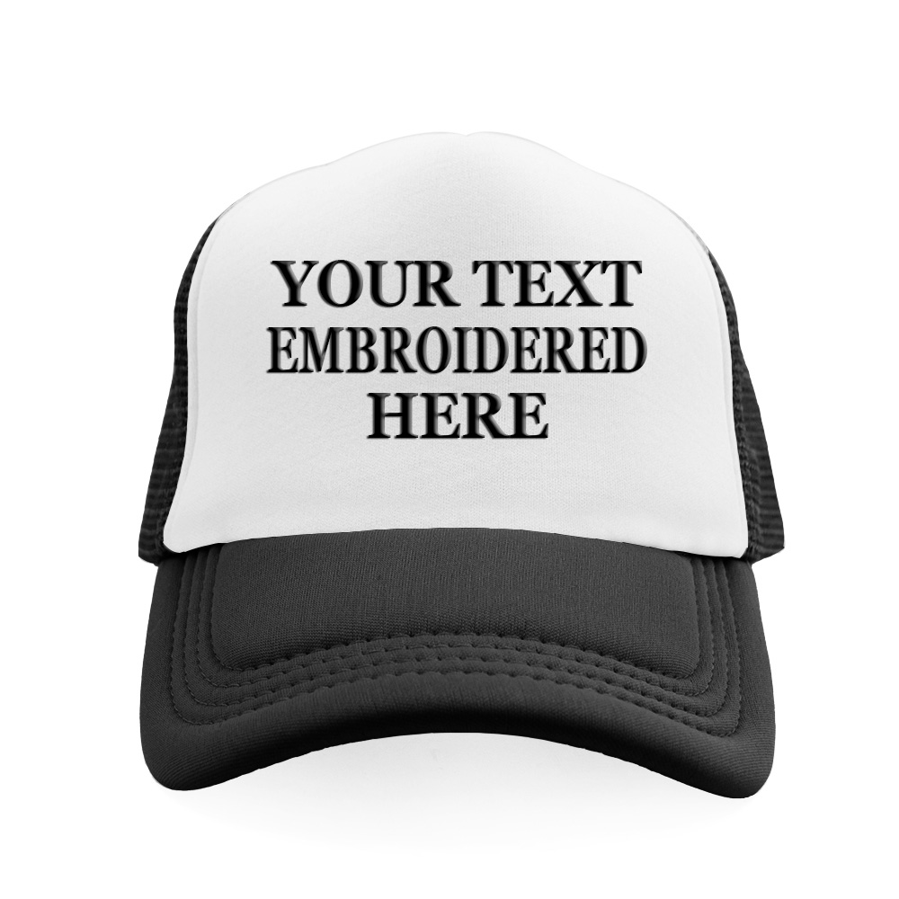Your Text Here Custom Chef Hat Embroidered Adjustable Hat Baseball Cap 