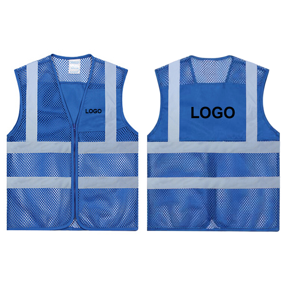 Wholesale GOGO Industrial Safety Vest with Reflective Stripes for Unisex Adult 