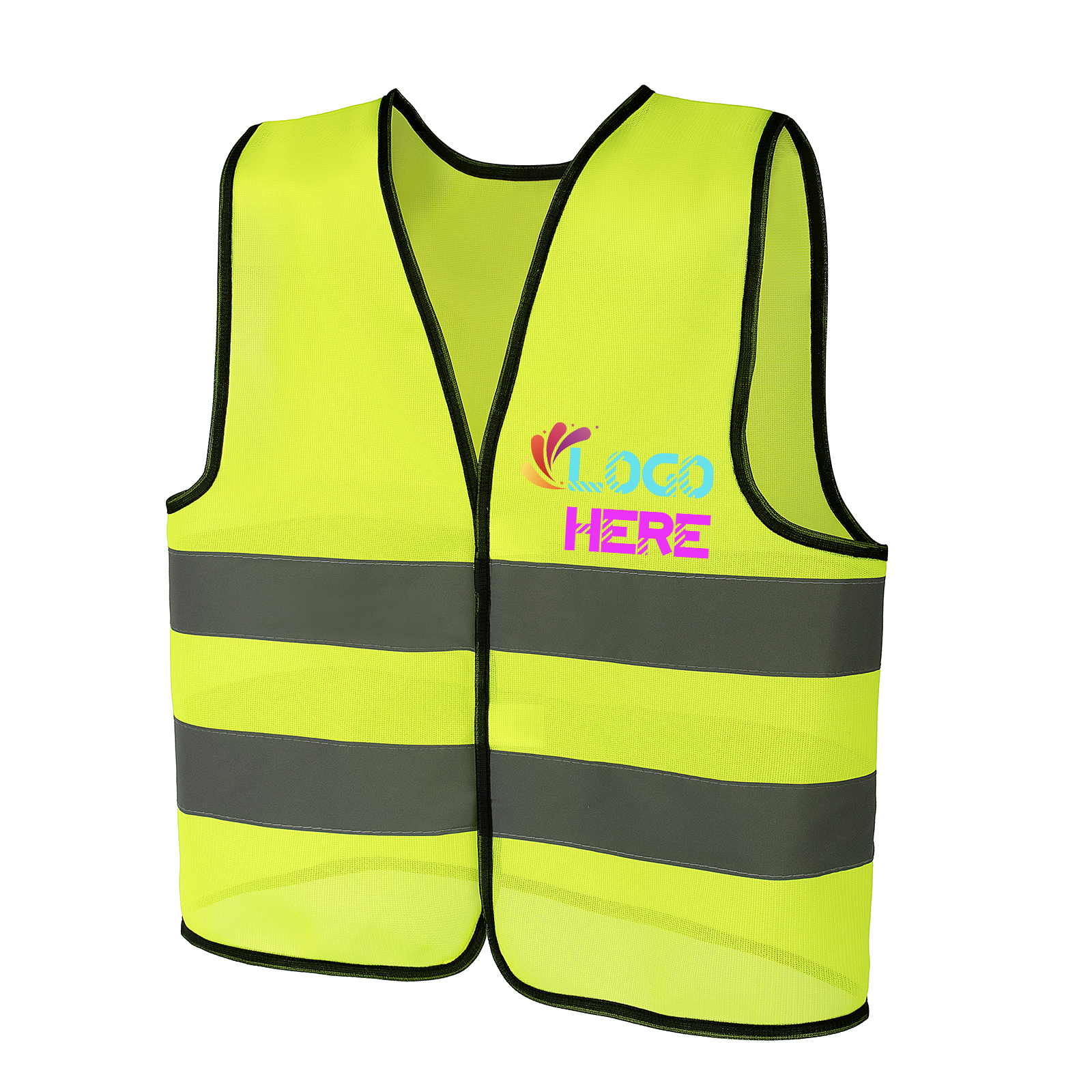 TOPTIE Custom Child Reflective Vest Kids Running Vest Volunteer