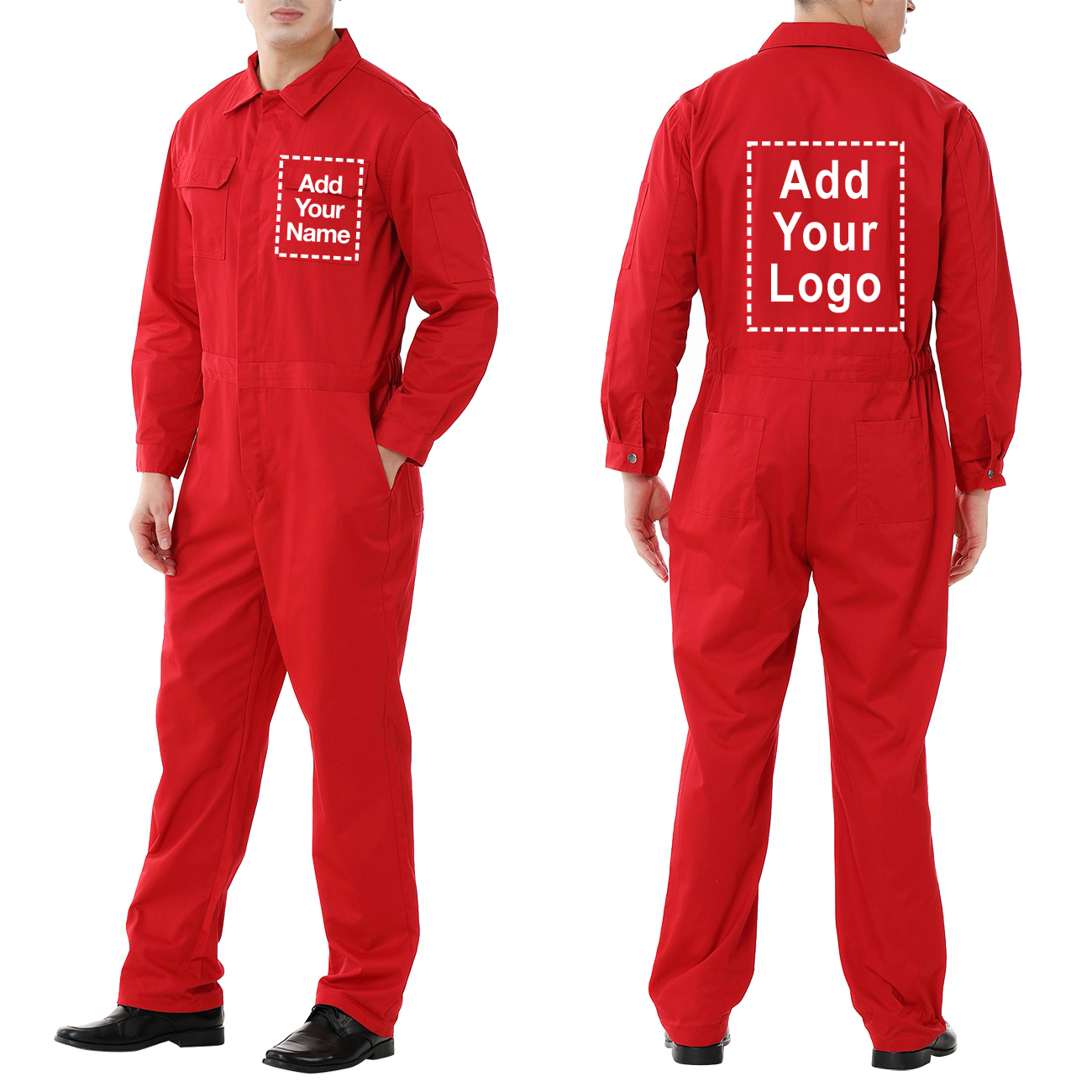 TOPTIE Custom Coverall Men's Action Back Coverall