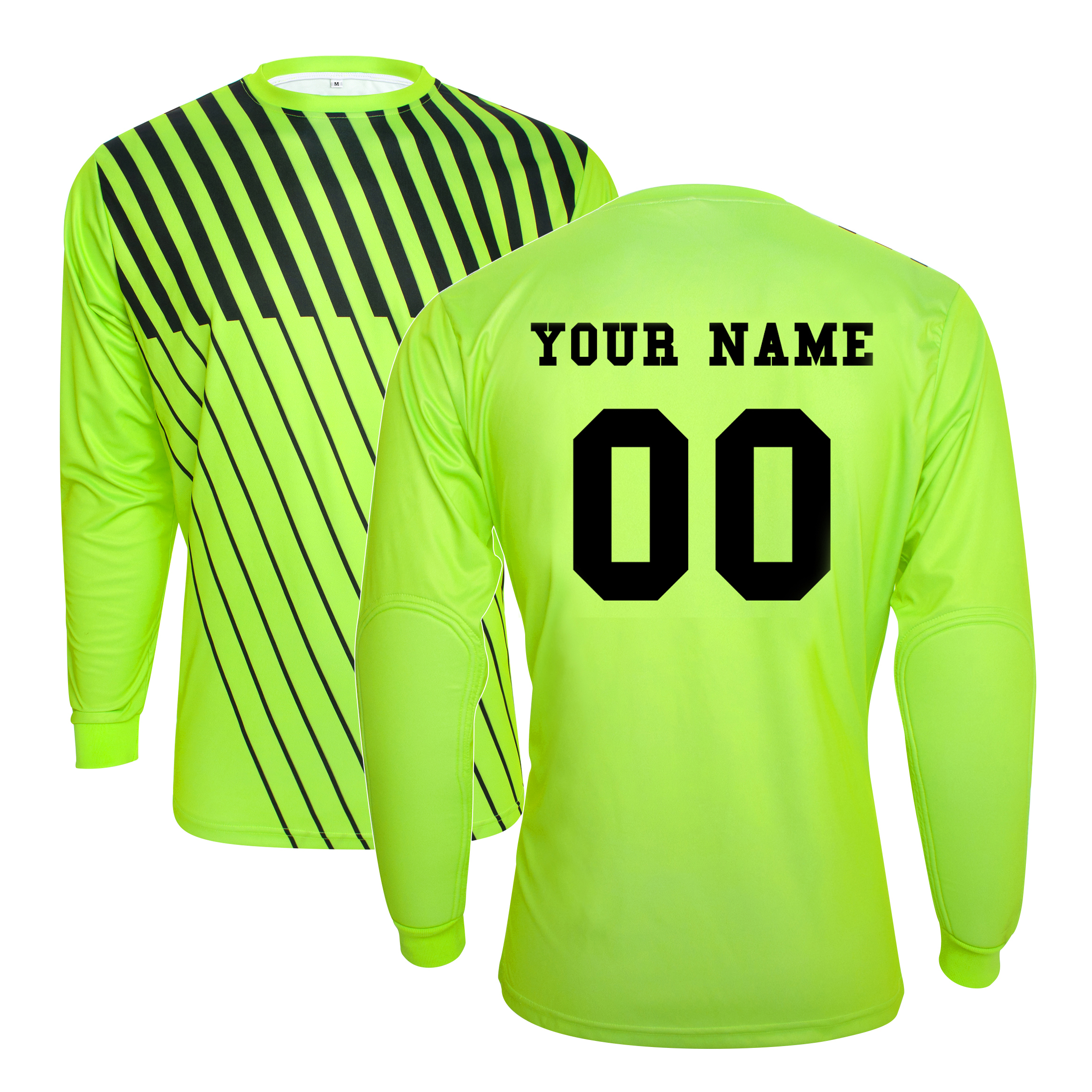 Custom Soccer Goalie Jerseys Youth Adults Goalkeeper Jersey Personalized  with Name Team Number Logo