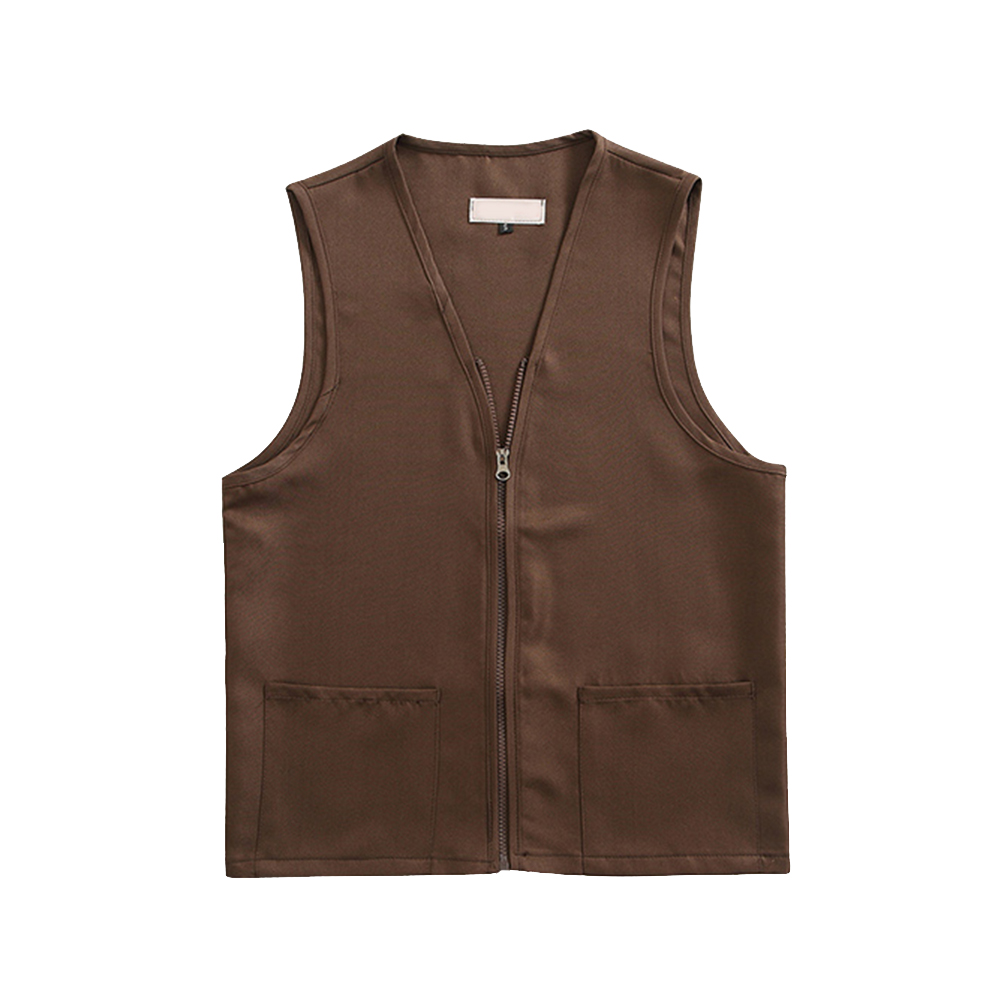 Adult Polyester Zipper Volunteer Activity Vest