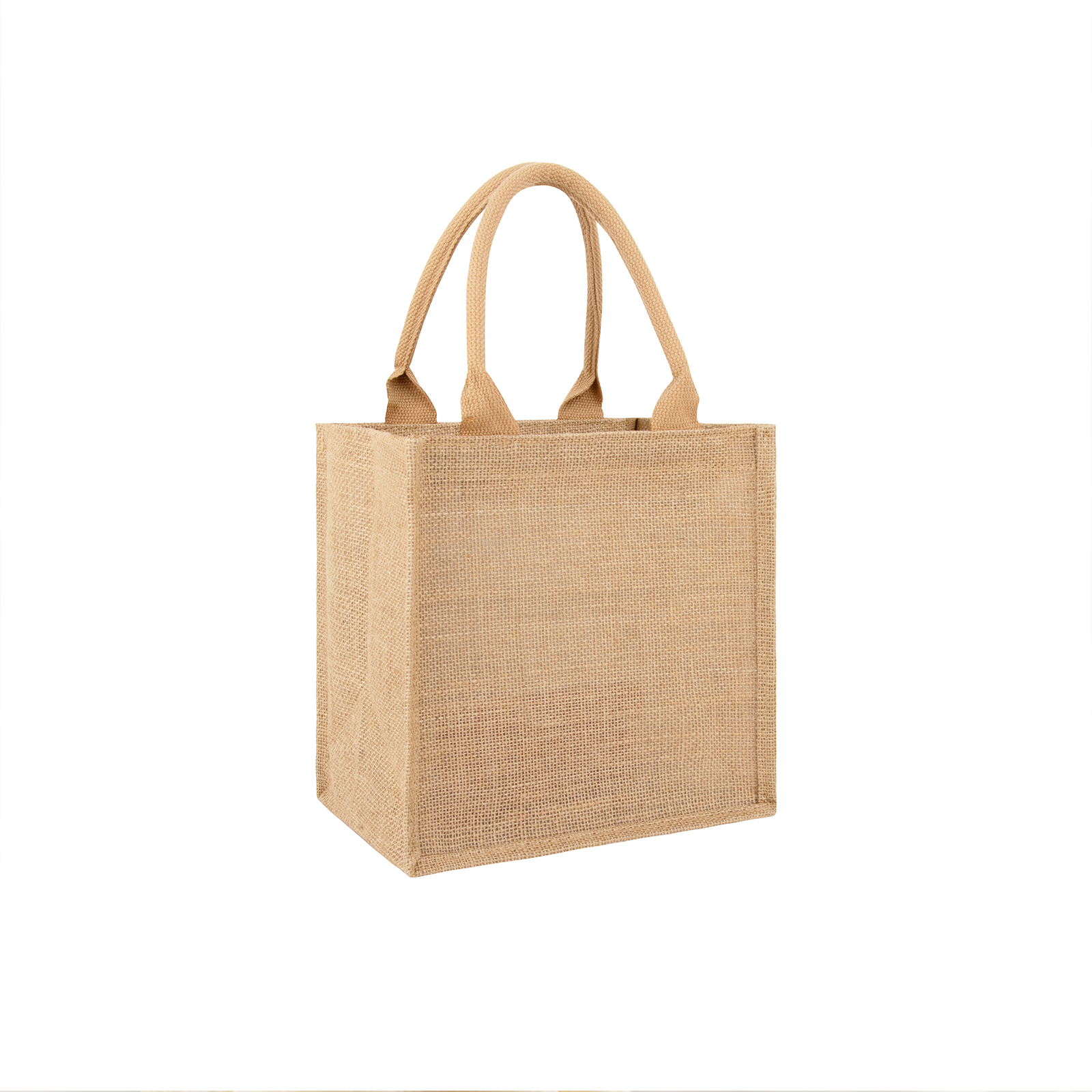 Medium Sized Jute Tote Bag For Shopping