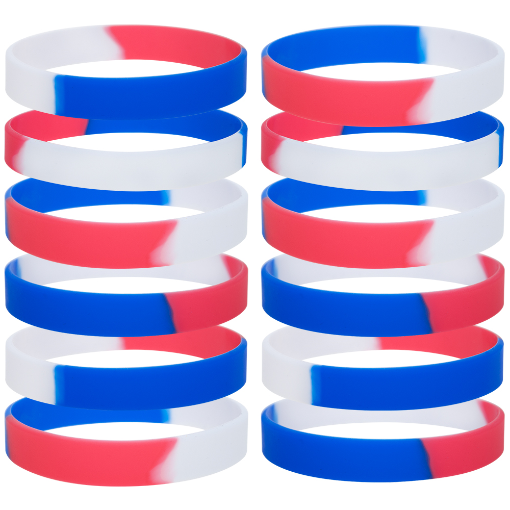Silicone Wristbands, 120 PCS Rubber Bracelets For Kids, Party  Suppliers-Assorted