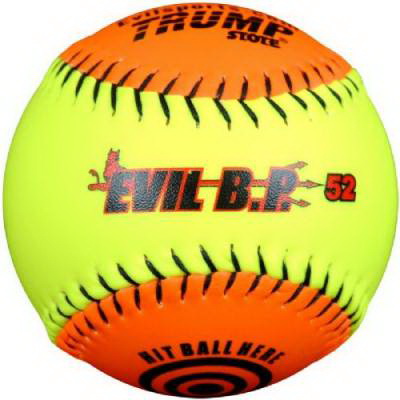 Evil Sports进口代理批发 Evil Sports 1394803 Trump AK-EVIL-BP52 12 英寸击球练习 52/300 合成皮革垒球