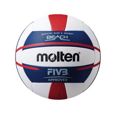 Molten进口代理批发 Molten 1455065 Molten V5B5000 海滩 Vb 红/白/蓝