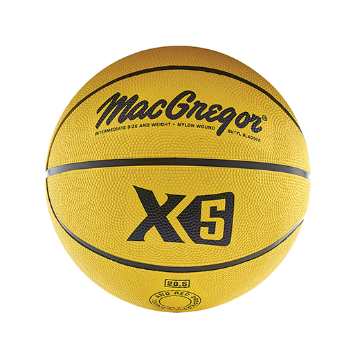 MacGregor® Multicolor Basketball Intermediate Size 28.5" Rainbow Set of 6 