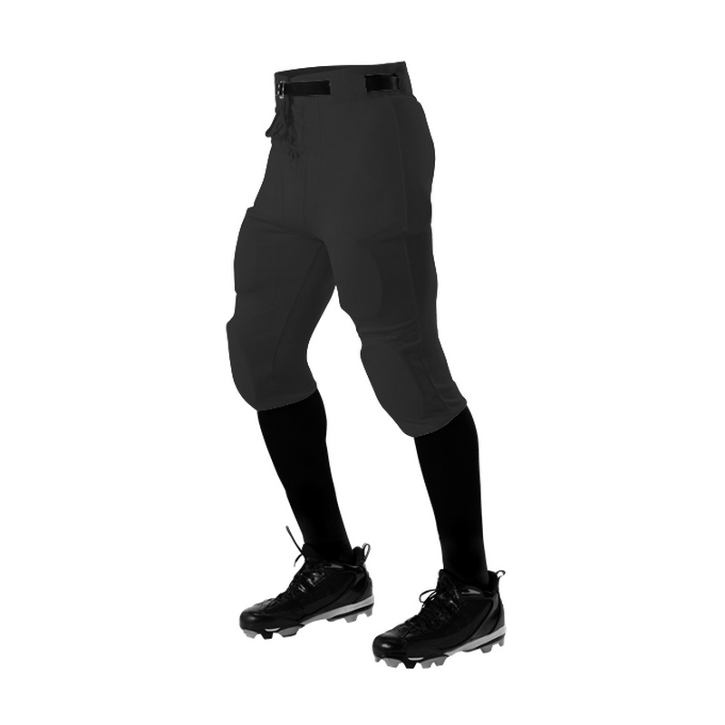 Alleson Athletic Men's Adult Practice Football Pants – 100% Polyester, Drawstring Waist, 33" Inseam