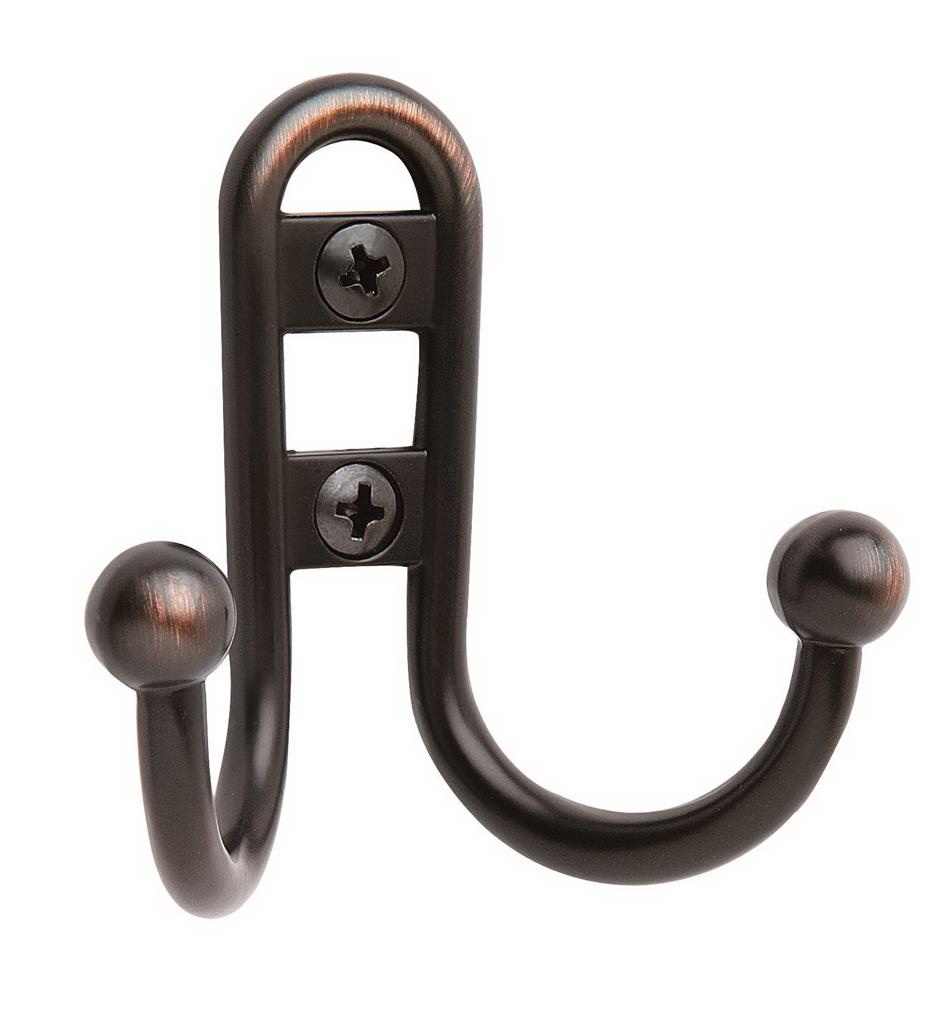 Amerock H55457ORB Double Prong Oil-Rubbed Bronze Robe Hook Sale, Reviews. -  Opentip