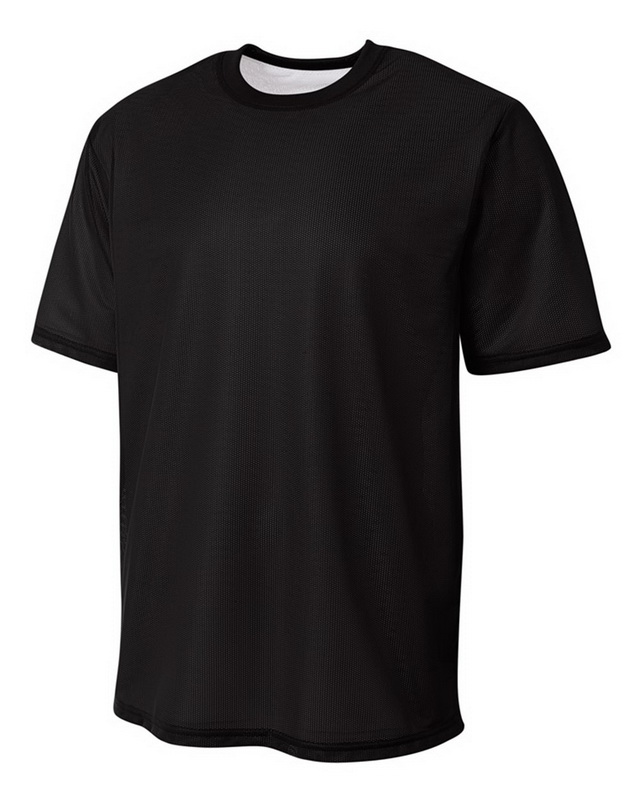 A4 NB4190 Youth Porthole Practice Jersey - Black - Xs