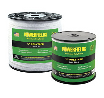 Powerfields进口代理批发 Powerfields EW5-1320 聚胶带 1/2"X1320' 白色 Ew5-1320