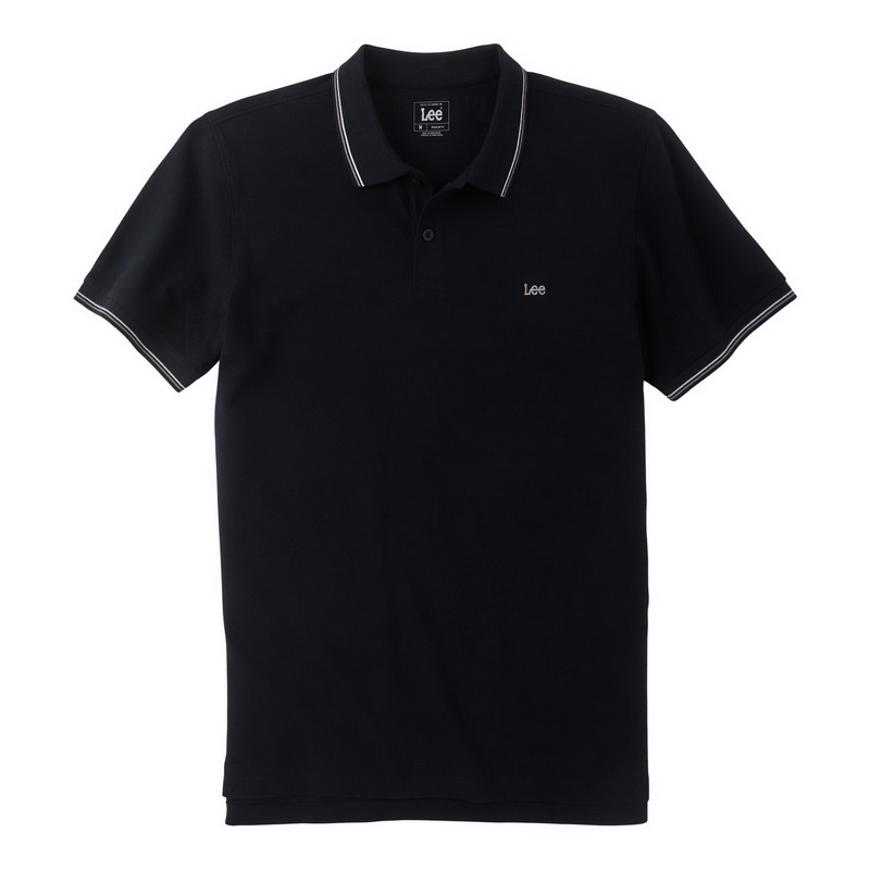 Lee进口代理批发 Lee 112347466 传奇 Polo 衫 - Union All Black