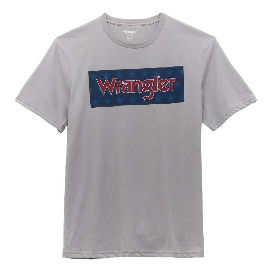 Wrangler进口代理批发 Wrangler 短袖 T 恤 - 常规版型 - 终极灰色希瑟