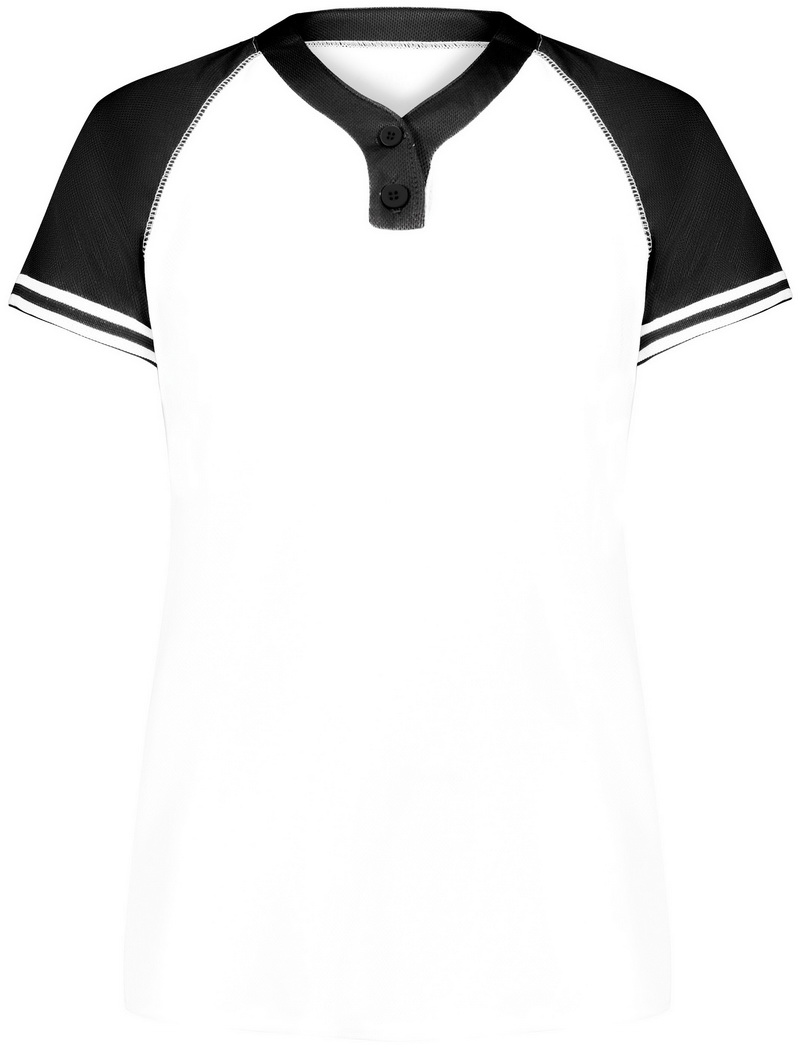 Augusta 6910  Youth Cutter+ Full Button Baseball Jersey